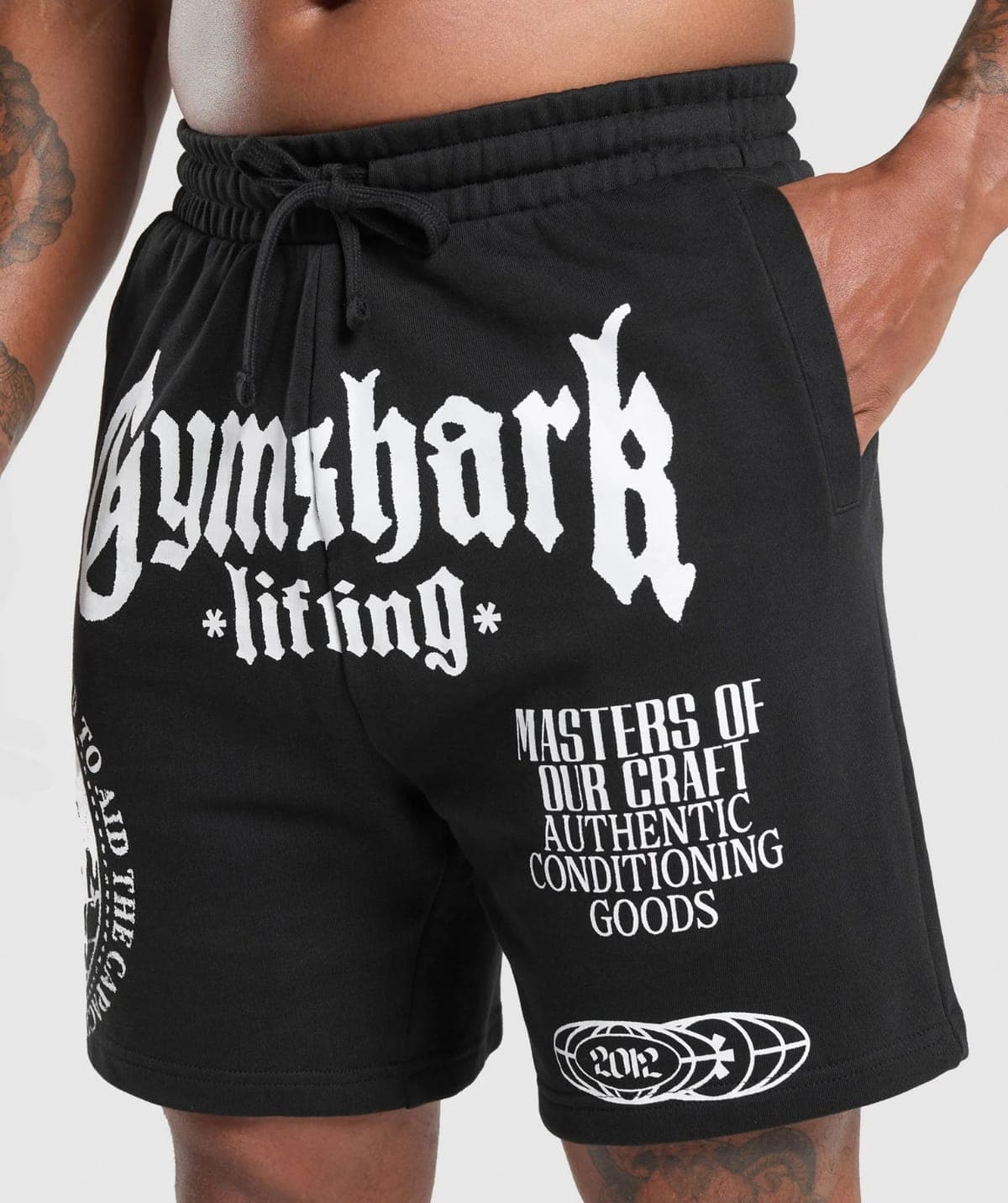 Global Lifting Short — Black — vista alternativa