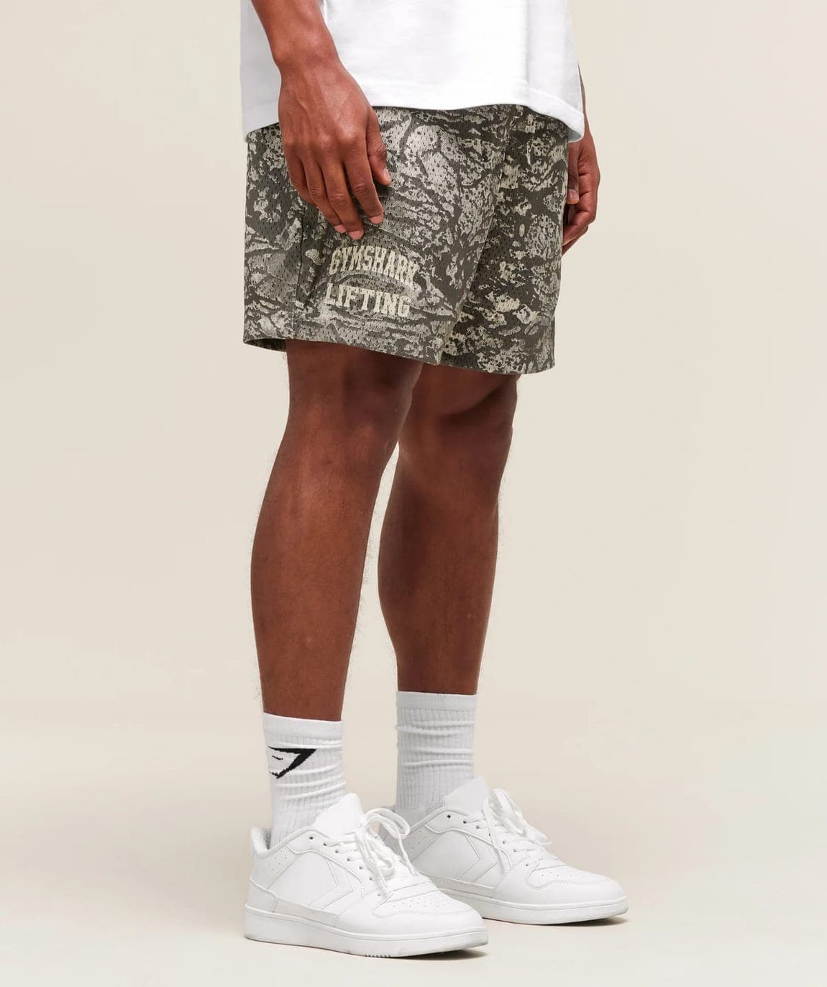 Lifting Mesh 5" Short (Camo Brown) — vista alternativa