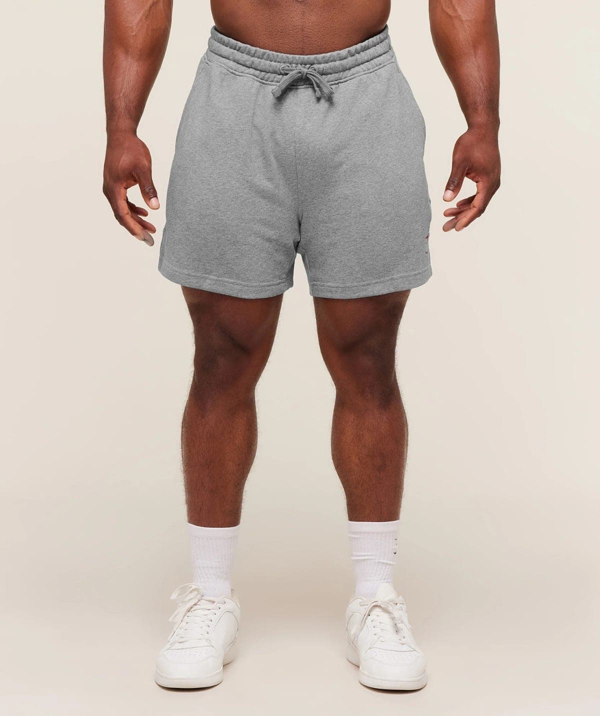 Power 5" Short — Grey