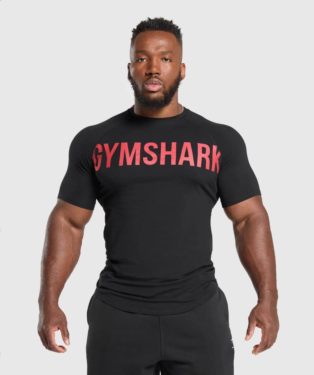 Prime T-Shirt — Black/Red