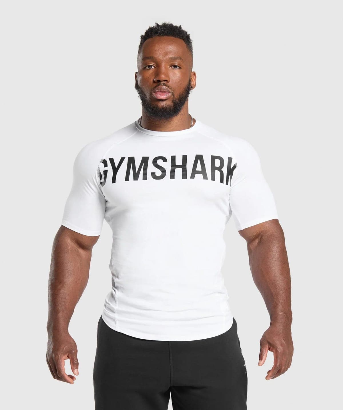 Prime T-Shirt — White/Black