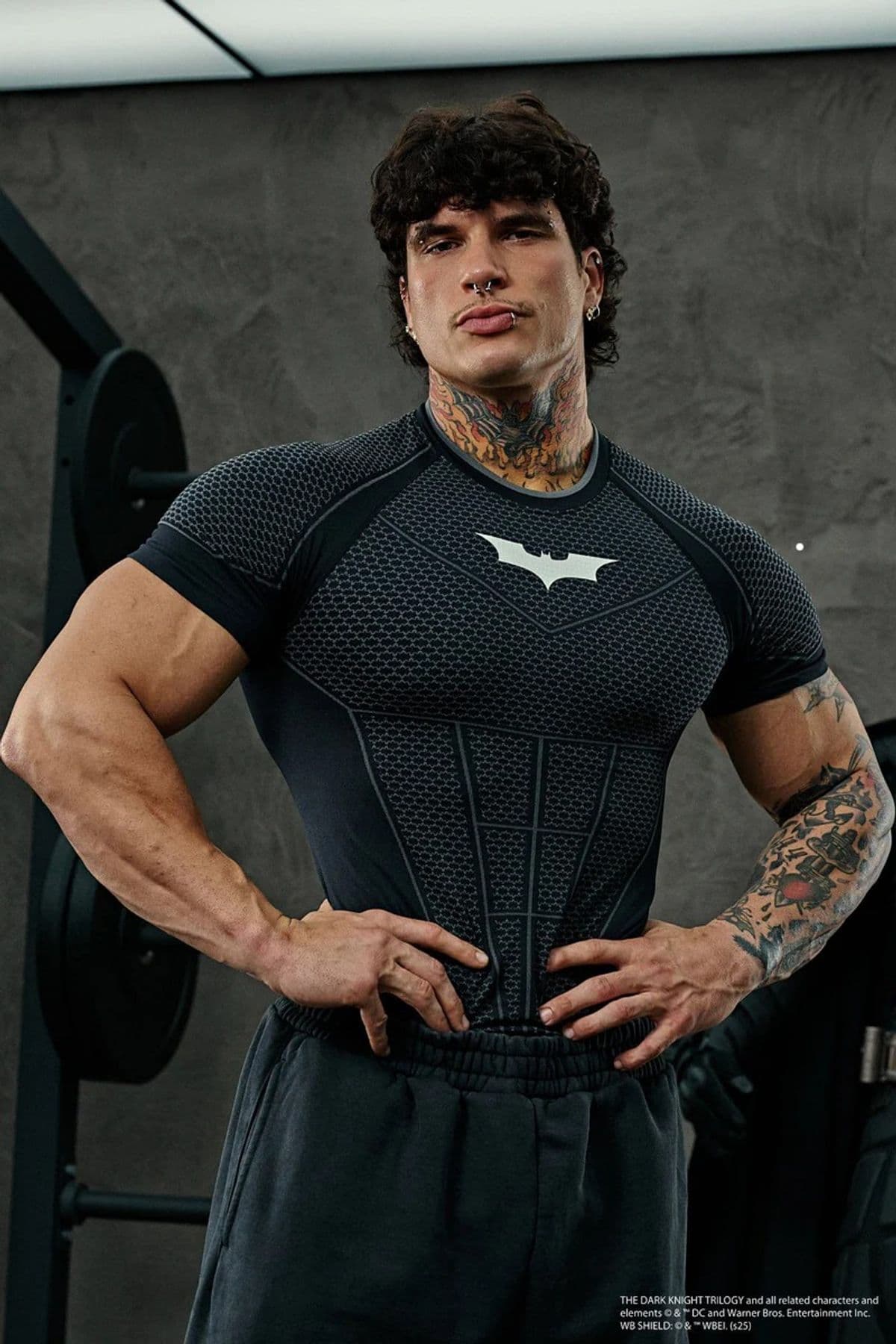Batman Compression Tee (Black) vista 1