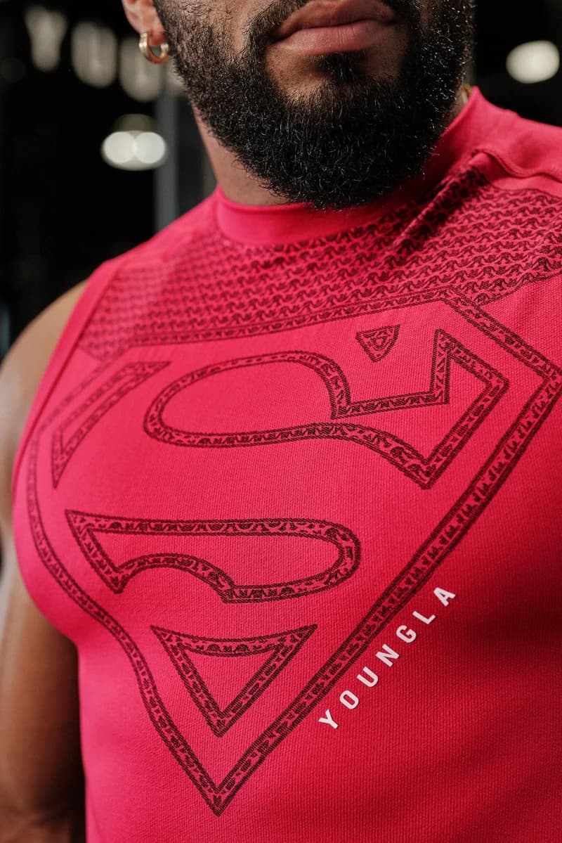 Superman Compression Tank (Red) — vista alternativa