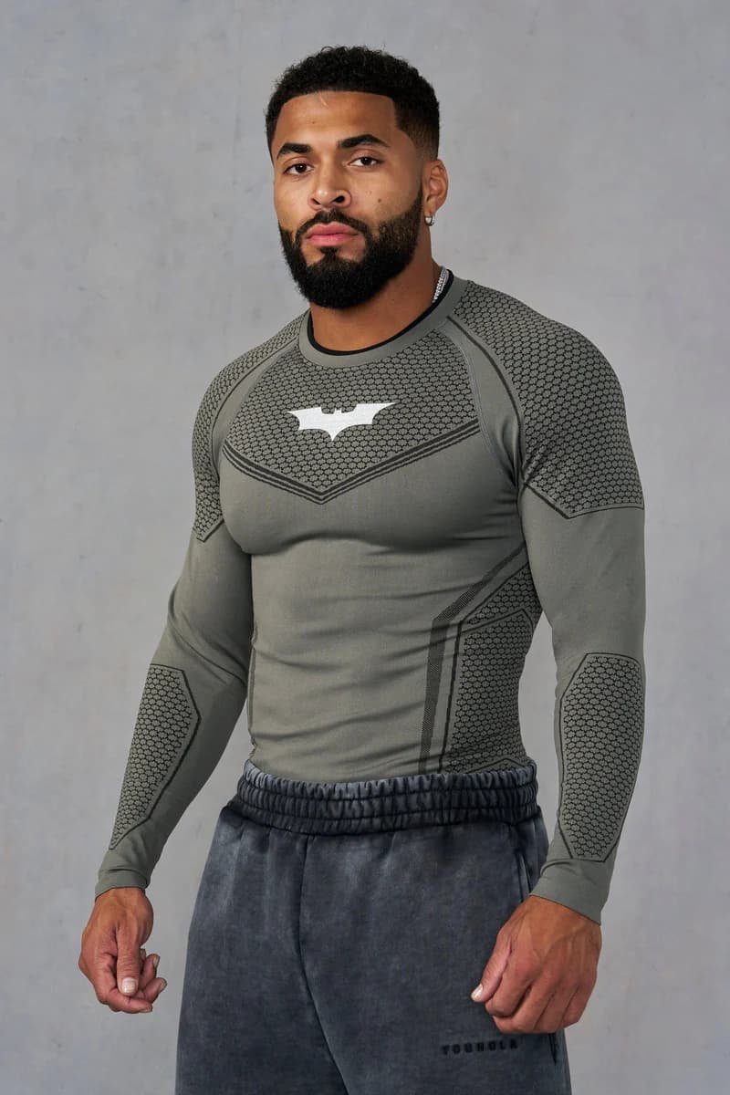 Batman Compression Longsleeve (Green Grey)