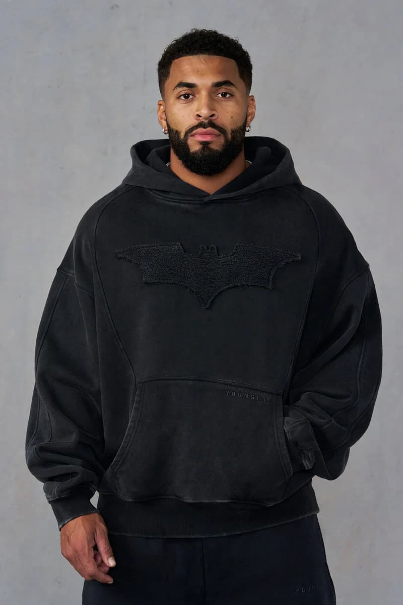 Batman Stealth Hoodie (Black Wash)