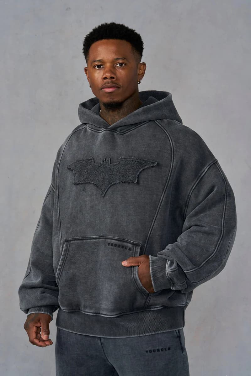 Batman Stealth Hoodie (Grey Wash)