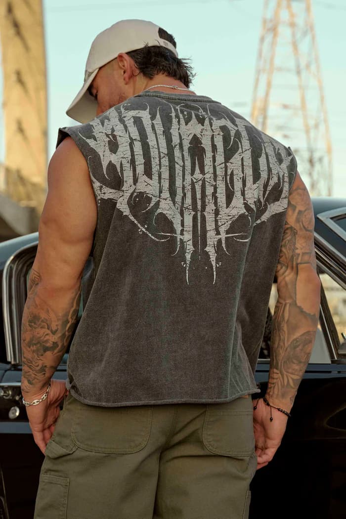 Anarchy Cropped Tank