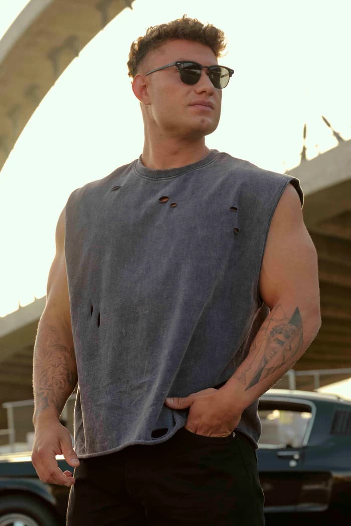 Anarchy Cropped Tank — vista alternativa