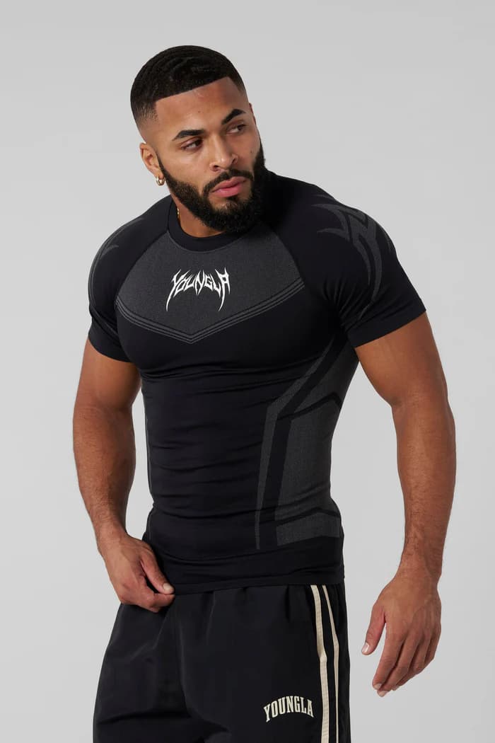 Warrior Compression Tee (Black)