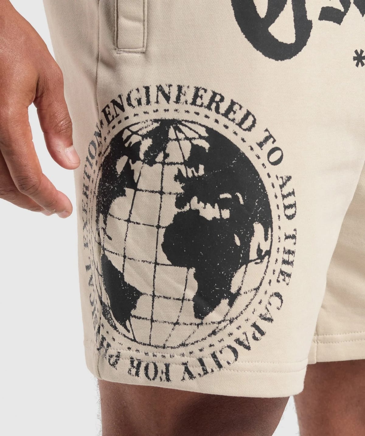 Global Lifting Short — Pebble Grey vista 3