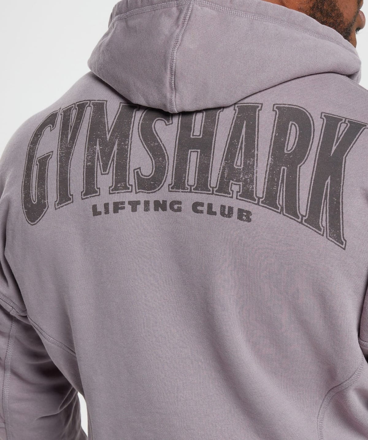 Heritage Washed Hoodie — Fog Purple vista 2