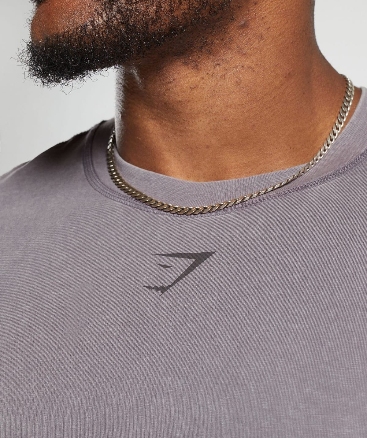 Heritage Washed T-Shirt — Fog Purple vista 2