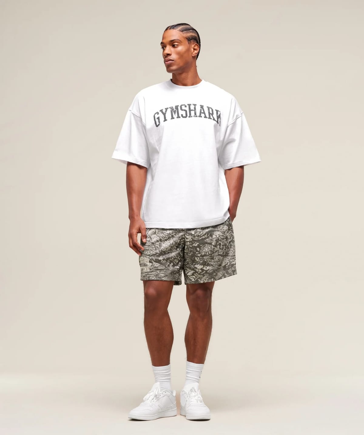 Lifting Mesh 5" Short (Camo Brown) vista 3