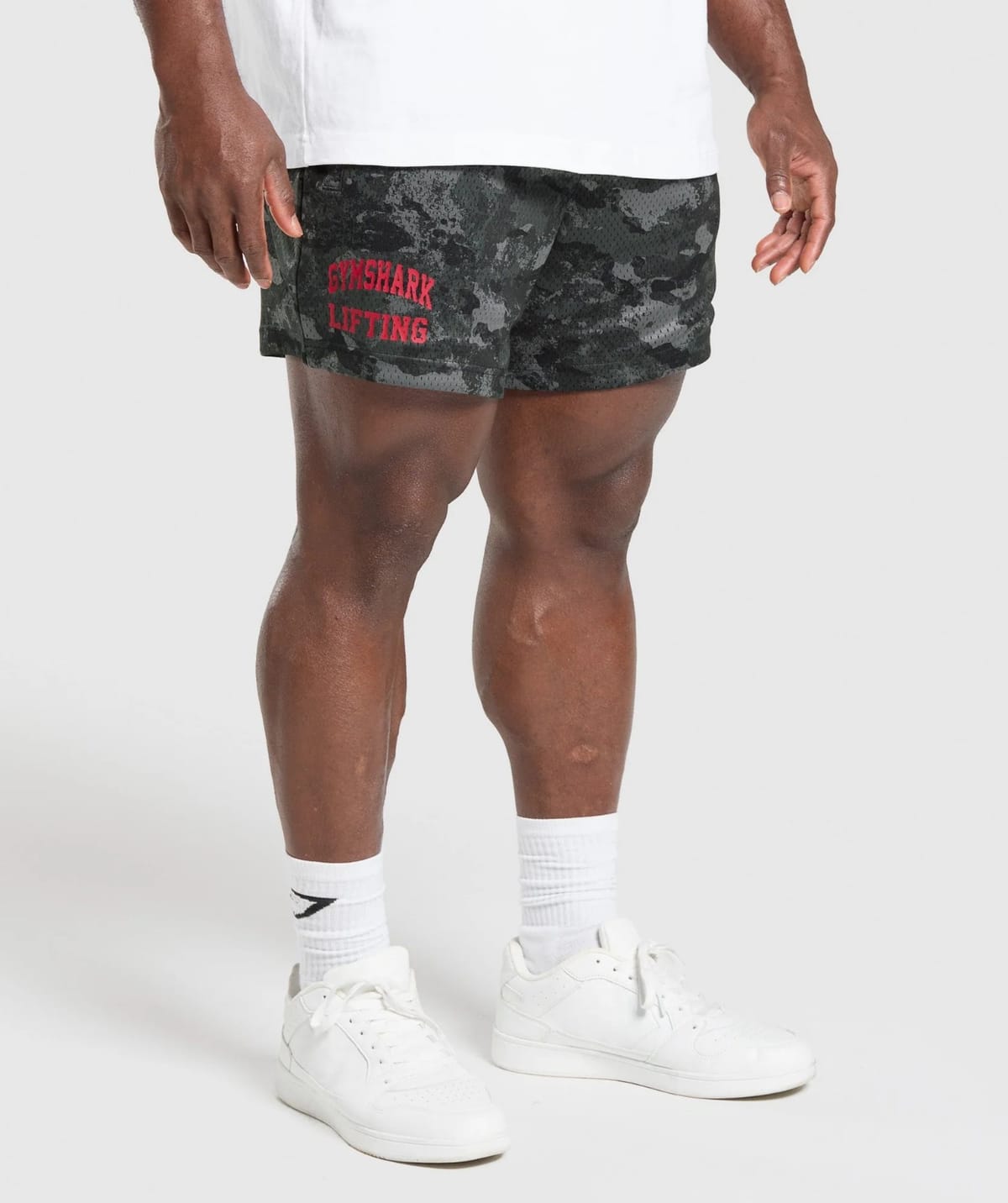Lifting Mesh 5" Short (Graphite Grey) vista 2