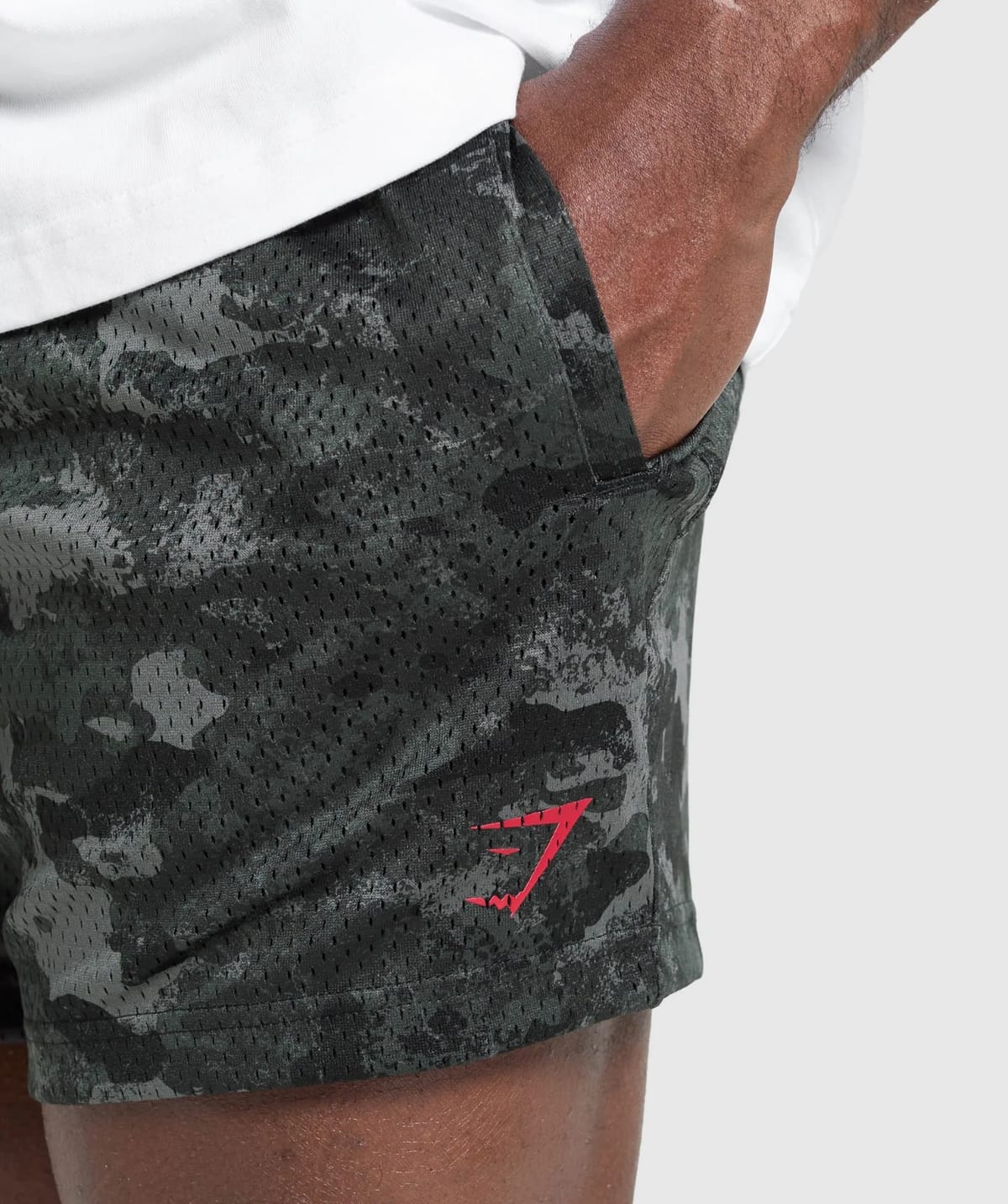 Lifting Mesh 5" Short (Graphite Grey) vista 3