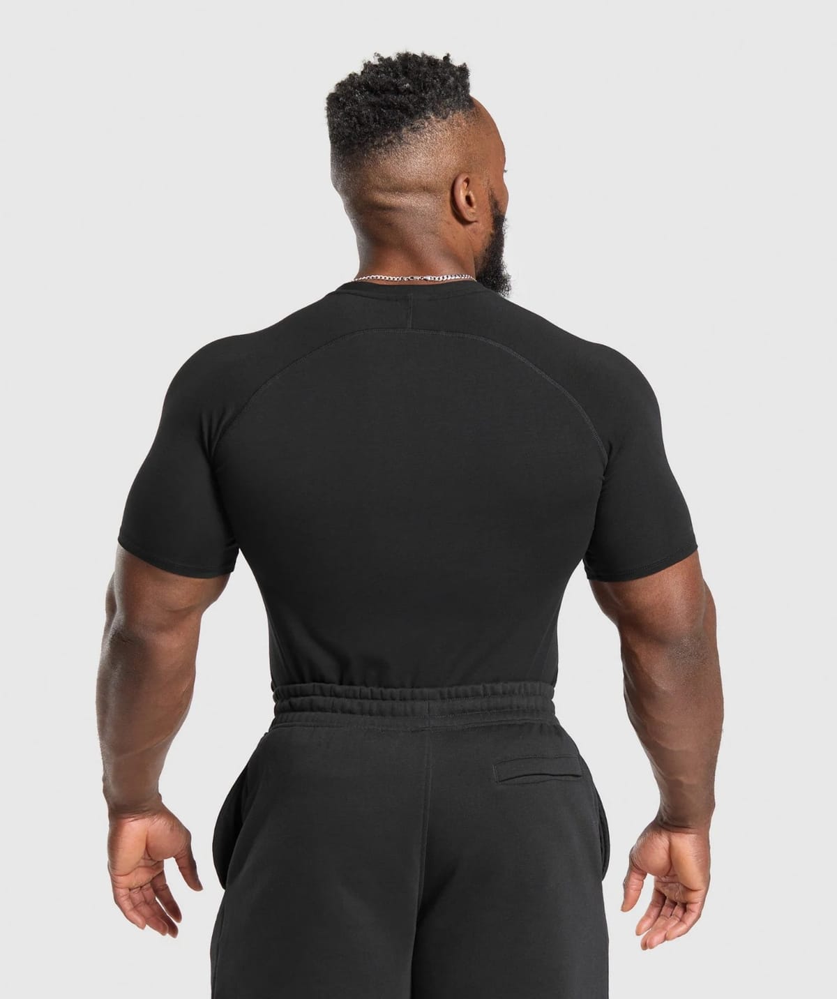 Prime T-Shirt — Black/Red vista 3