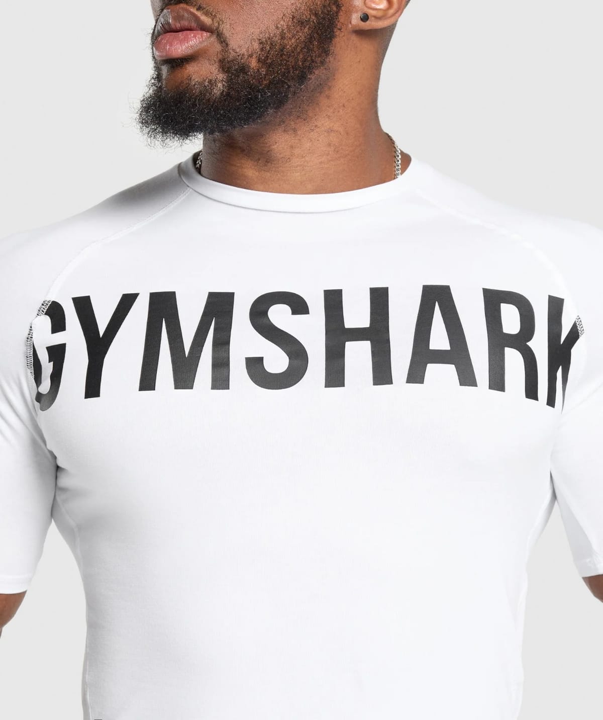 Prime T-Shirt — White/Black vista 2