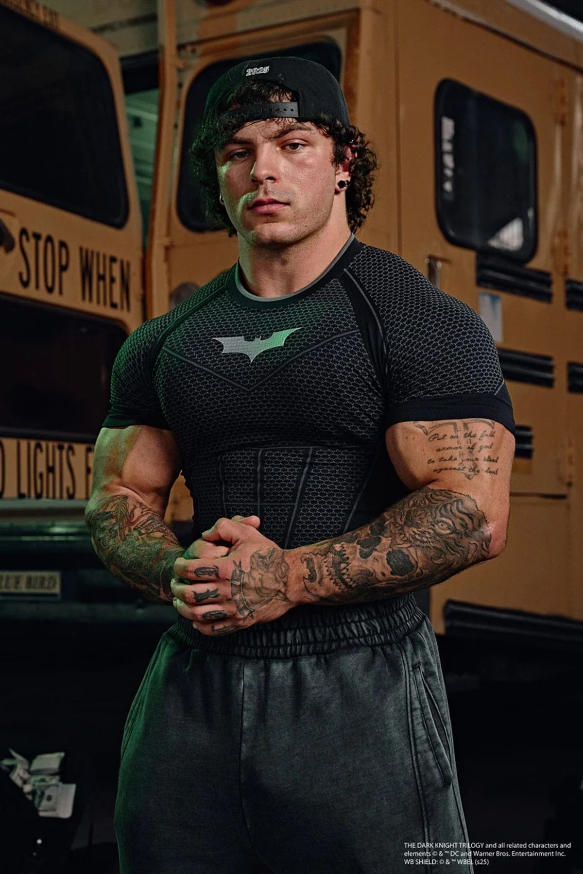 Batman Compression Tee (Black) vista 2