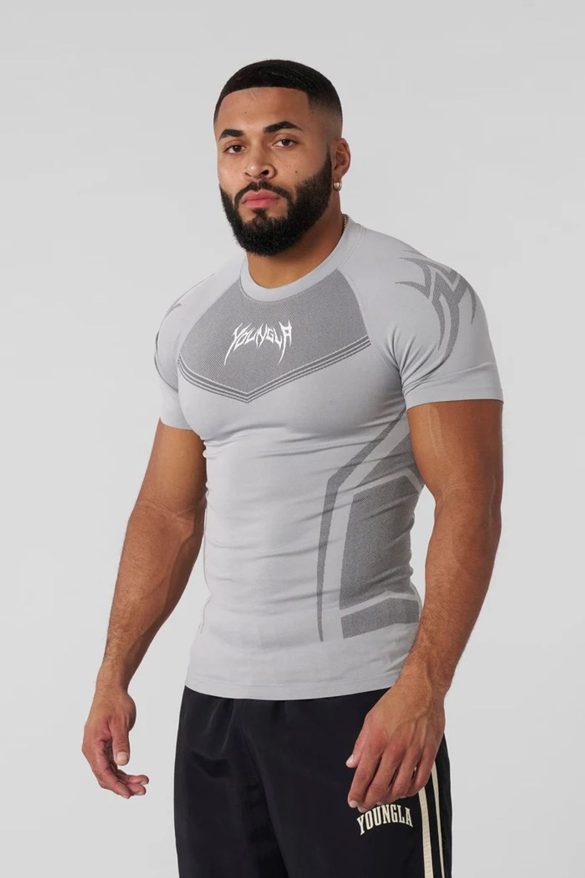 Warrior Compression Tee (Grey)
